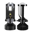 thumbnail image 2 of Y9 H4 LED Projector Headlight Projector Lens with Fan Cooling Automobile Hi Lo Beam Bulb, 2 of 5