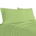 thumbnail image 2 of Soft Tees Luxury Cotton Modal Jersey Knit Sheet Set, Olive, King, 2 of 4