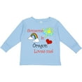 thumbnail image 3 of Inktastic Someone in Oregon Loves Me Boys or Girls Long Sleeve Toddler T-Shirt, 3 of 5