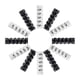 thumbnail image 1 of Protector para cables G Mobile X4 unidades, negro y blanco, 1 of 2