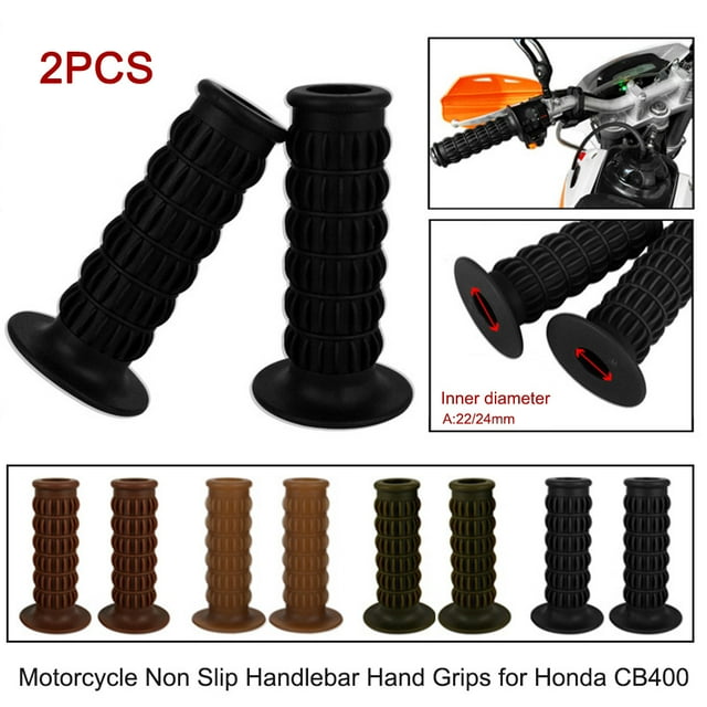 Puños de motocicleta Manillar antideslizante Puños de mano Manillar cómodo de motocicleta