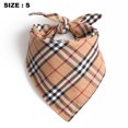 thumbnail image 2 of Lindo collar de perro, corbata y pañuelo para la cabeza, bufanda ajustable suave y cómoda con cuello floral, 2 of 5