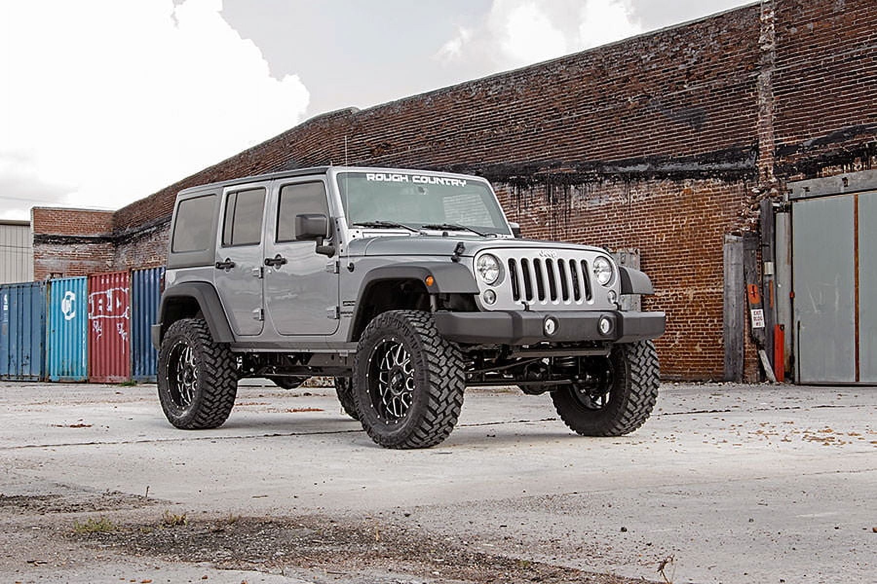 Rough Country 4" Lift Kit for 2007-2018 Jeep Wrangler JK Unlimited - 68140