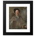 thumbnail image 2 of Giles Hussey 12x14 Black Modern Framed Museum Art Print Titled - Portrait of a Landscape Painter, Possibly George Lambert, 2 of 5