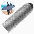 thumbnail image 4 of Cubierta de calcetín de tabla de rayas Cubierta puntiaguda acolchada Elástico Ligero Suave 59 pies Zulema calcetín de tabla de surf, 4 of 7