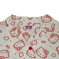 thumbnail image 3 of Pijama Hello Kitty para Dama Set Camisero Manga Corta con Pantalón Blanco Talla G 2 Piezas, 3 of 4