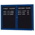 thumbnail image 4 of AARCO Outdoor Directory Cabinet Enclosed Wall Mounted Letter Board, 4 of 5