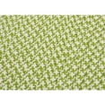 thumbnail image 2 of OT69R024X096S Outdoor Houndstooth Tweed - Lime 2'x8' Rug, 100% Polypropylene - Runner (Rectangle)., 2 of 2