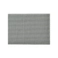 thumbnail image 4 of Lush Decor Gingham Check Yarn Dyed Placemat Off White and Black, 4-Pack 14" x 19", 4 of 6