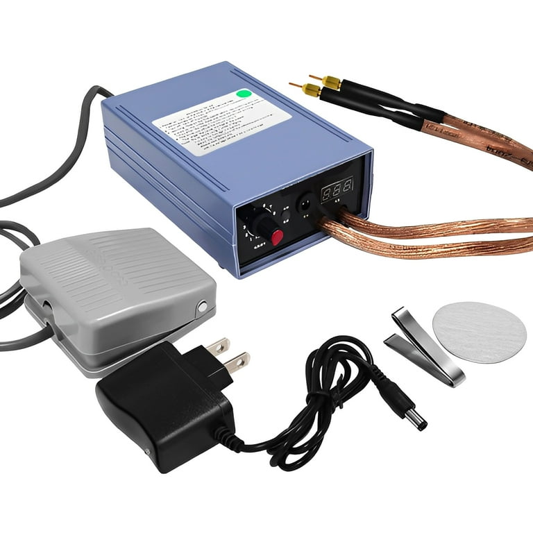 CAMOUFLAGE NET Battery Spot Welder Kit Mini Handheld Spot Welding Machine for 18650 Battery Portable Adjustable Spot Welder with Foot Pedal