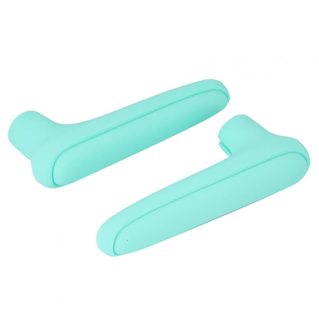 Baverta Poignée Porte-Poignée Porte Ménage Bébé Silicone Poignée de Porte de Sécurité Bouton de Protection Gants Vert Clair 2pcs