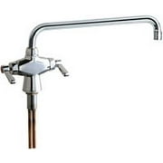 Chicago Faucets 51-L12ab Commercial Grade Single Hole Laundry / Service Faucet - Chrome