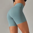 thumbnail image 3 of Pantalones cortos deportivos para mujer, a prueba de sentadillas, cintura alta, suaves, para Fitness, gimnasio, Push Ups, mallas ajustadas para Yoga, pantalones cortos para ciclismo atlético, 3 of 5