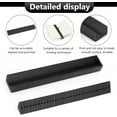 thumbnail image 4 of 8.7x1.18x0.78inch Black Wood Signature Punching Tool, Bookbinding Punching Guide Set with Awl and Cradle for DIY Crafts, Notebook, Journals, Planners, 4 of 6
