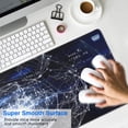 thumbnail image 4 of Explore High-Quality Gaming: World Map Mouse Pad - Stitched Edges & Non-Slip Rubber Base - Extended XXL for PC and Laptop, 4 of 7