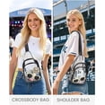 thumbnail image 3 of Clear Sling Bag for Stadium Events, Clear Purse for Women, Stadium Approved Crossbody Handbag for Concerts Sports Fan, 3 of 6