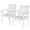 White, variant on WINSOON HIPS All Weather Outdoor Patio Dining Sets with Umbrella Hole& Aluminum Frame(Navy)