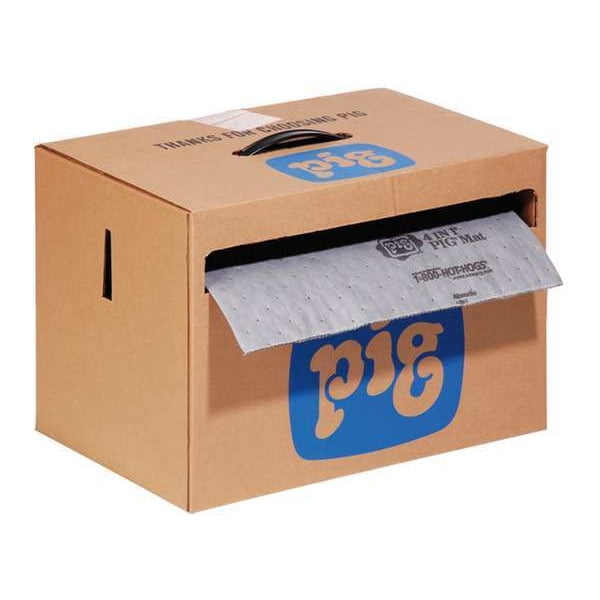 Tappetini Assorbenti New Pig MAT135 - Grigio, 51x38 Cm, Confezione Da 200 - Foto 7