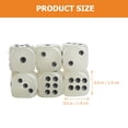 thumbnail image 2 of 18pcs Glow In The Dark Dice 6 Sided Dice Acrylic Board Game Math Teaching Dice, 2 of 7