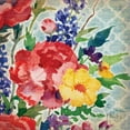 thumbnail image 3 of Brent, Paul 12x12 Black Modern Framed Museum Art Print Titled - Patio Peony V, 3 of 5