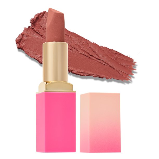 Juvia's Place The Nude Velvety Matte Lipstick Me - Lápiz labial mate nude Lápiz labial mate de larga duración Maquillaje de labios de colores intensos Lápiz labial cremoso con acabado mate Productos d