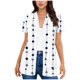 thumbnail image 1 of Camisetas de Manga Corta para Mujeres Camisetas de Moda Casual de Cuello Redondo de Manga Corta de Verano para Mujeres, 1 of 5