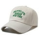 thumbnail image 2 of Gorra de béisbol para hombre y mujer, moda urbana, gorra con visera combinada con letras bordadas simples, estilo coreano, cara pequeña, retro, 2 of 6