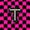Black Pink 14, variant on Manfei Fashion Grid Initial A 7-Piece Twin Bedding,Pearl Print Bedding Comforter Set,Black Pink,Pink Reversible