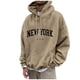 thumbnail image 1 of Men's Loose Printed Hooded Sweatshirt Men's Casual Fashion Sports Sweatshirt 3XL, 1 of 3