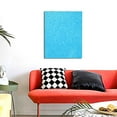 thumbnail image 4 of KLL Sky Blue Glitter Print Canvas Wall Art, Canvas Painting Prints Canvas Art Wall Decor Home Decoration for Living Room Bedroom Office, 4 of 6