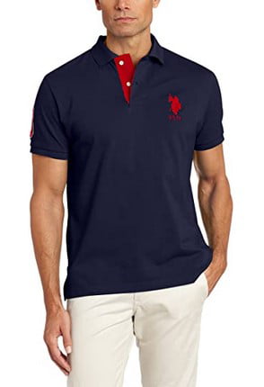 Polo Assn Short Sleeve Pony Printed Polo Shirt U.S 