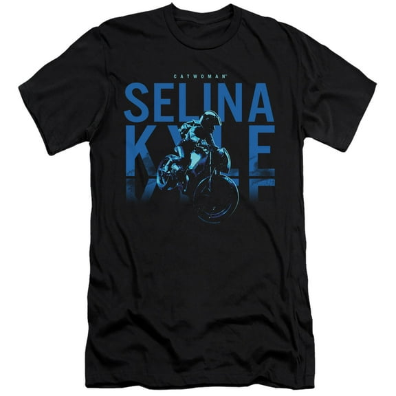 The Batman (2022) Selina Kyle Motorcycle Unisex Adult Canvas Brand T Shirt