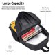 thumbnail image 3 of Balery Blue Striped Sunflower Mochila para hombre y mujer - Tela Oxford 600D resistente - Gran capacidad, resistente al agua, ideal para la escuela, viajes y senderismo, 3 of 6