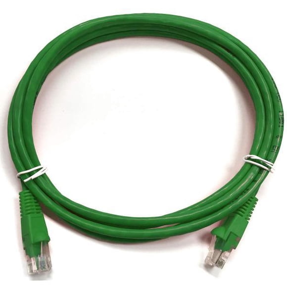 SyncWire Cat5e Câble Réseau Ethernet Cuivre Nu 24 AWG FT4 UTP ETL cUL 2ft Vert