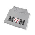 thumbnail image 5 of Baseball Hoodie Sweatshirt, Mom baseball heart, Gift for mom, Mother's Day, 5 of 7