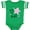 Football Green and White, variant on Inktastic Wish Upon a Starfish- cute Boys or Girls Baby Bodysuit
