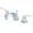 Polished Chrome, variant on Olympia Faucets L-7372-BN Accent 1.5 GPM Widespread Bathroom Faucet - Nickel