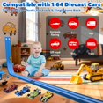 thumbnail image 2 of Pista de carreras flexible FUTESI 4,5 m, para coches 1/64, 2 of 9