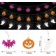 thumbnail image 4 of Decoración de Halloween Guirnaldas de luces de Halloween, juego de 3 murciélagos Sailing Electrónica, 4 of 5