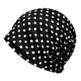 thumbnail image 1 of gorro de maternidad elástico con puntos y encaje para embarazadas, color negro., 1 of 5