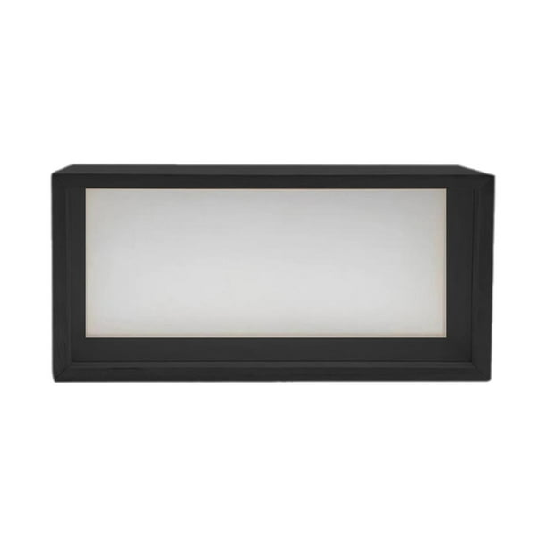Caja de Sombra con Marco para Exhibición, Vitrina de Madera para Decoración de Pared, Caja de Recuerdos Profundos, Exhibición de Flores Secas