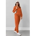 thumbnail image 2 of Weardear Women 2 Piece Sets Long Sleeve Tracksuit Fall Travel Outfits Joggers Sets Half Zip Sweatsuit Matching Set, 2 of 7