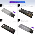 thumbnail image 2 of Ssd Caso Caja de disco duro de doble protocolo SSD Case para M.2 SATA NVME 2230/2242/2260/2280 SSD, 2 of 9