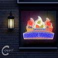 thumbnail image 2 of C-CRAFT Yogurt Led Neon Sign 30 inches for Cafe and Dessert Storefront Decor, Yogurt Lovers Gift, 2 of 4