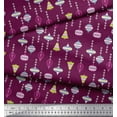 thumbnail image 3 of Soimoi Rayon Fabric Ornament Home Decor Decor Fabric Printed Yard 56 Inch Wide, 3 of 3