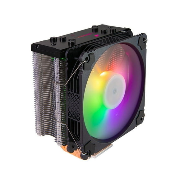 Desktop Computer Copper Cooling Fan Programmable Color Lighting Enhances Heat Dissipation 20dB Quiet Operation
