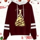 thumbnail image 2 of WILLBEST Sudaderas de Mujer Sudadera con Capucha y Cordón con Estampado Navideño Informal para Mujer 126 XX-Grande, 2 of 3