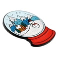 thumbnail image 2 of PinMart's Winter Snow Globe Festive Holiday Christmas Lapel Pin, 2 of 3