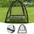 thumbnail image 2 of Sturdy 22" Protection Tent - Animal Proof Garden Cloche with Chicken Wire Mesh & Steel Stakes, Durable Cover for Vegetables, Berries & Seedlings from Squirrels, Birds & Rabbits, 2 of 7