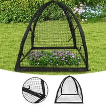 Strawberry Protector 22x22x22 Inch Mesh Cloche Dome Garden Cover Protection Tent with Zip Door for Vegetables Fruits Flowers Against Animals Birds Chickens Pest Control